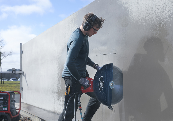 Handheld hydraulic Cut-off Saw HCS20 PowerDrive Flush Cut – Image 2