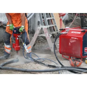 Alternative view of Handheld Hydraulic Rock Drill HRD28X