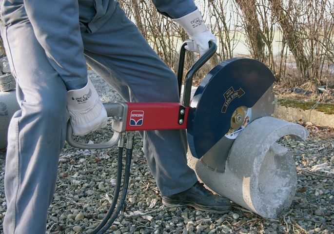 Handheld Hydraulic Cut-off Saw HCS14 – Image 2