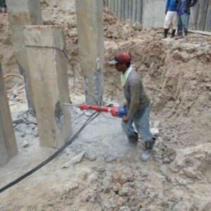 Alternative view of Handheld Hydraulic Breaker HH27