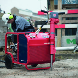 Alternative view of Handheld Hydraulic Breaker HH35