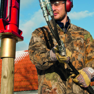 Alternative view of Handheld Hydraulic Post Driver HPD