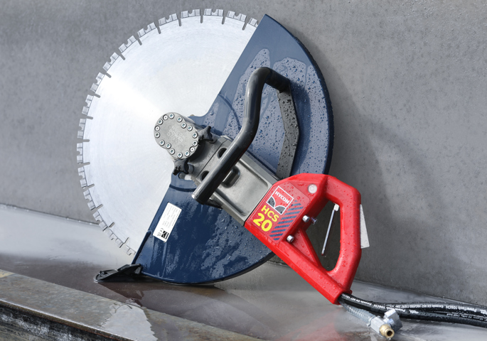 Handheld hydraulic Cut-off Saw HCS20 PowerDrive Flush Cut – Image 3
