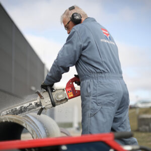 Alternative view of Hydraulic Power Saw HPS08