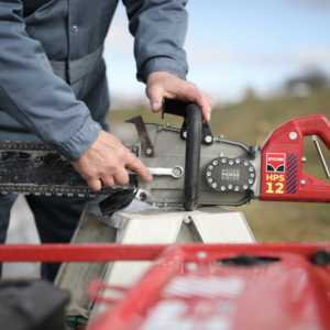 Alternative view of Hydraulic Concrete Power Saw HPS12