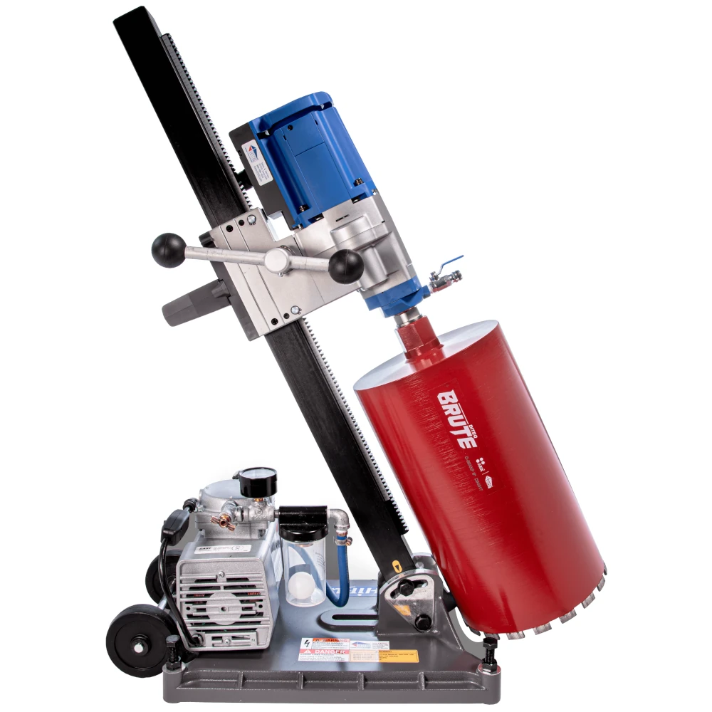 TS-165 - 1 Speed Drill With Angle Base Vacuum & Pump